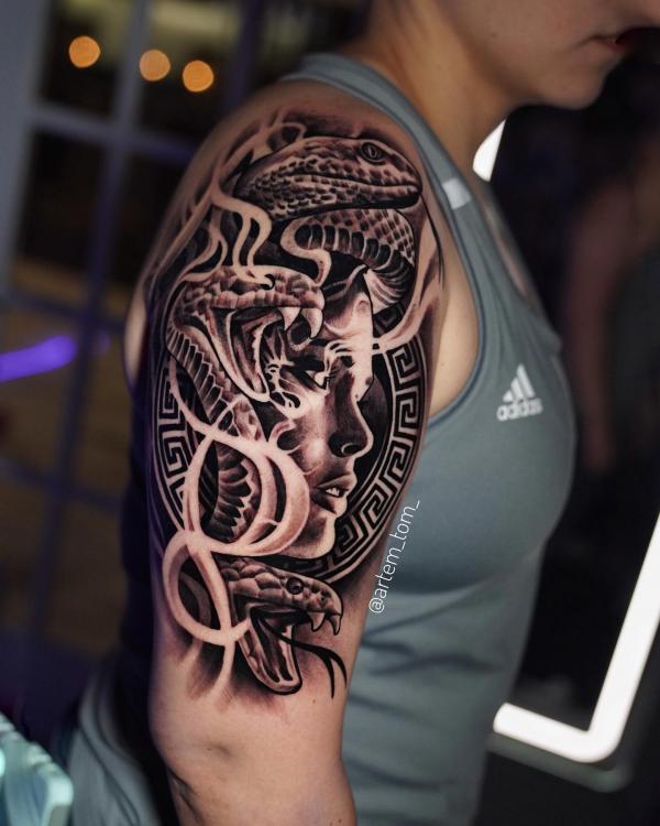 120 Medusa Tattoo Designs with Meaning