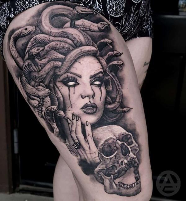 120 Medusa Tattoo Designs with Meaning