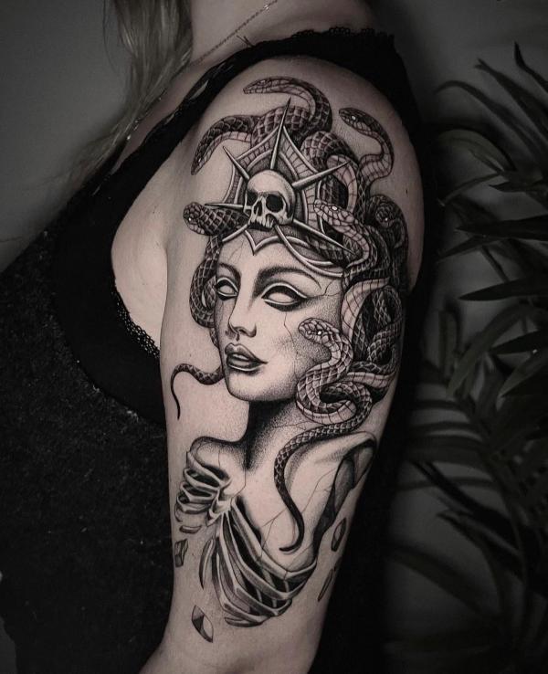 120 Medusa Tattoo Designs with Meaning