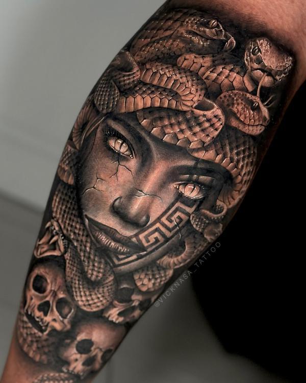 120 Medusa Tattoo Designs with Meaning