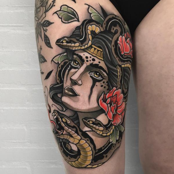 120 Medusa Tattoo Designs with Meaning