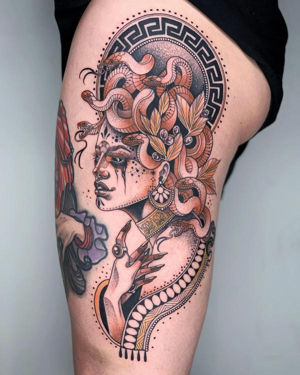 120 Medusa Tattoo Designs with Meaning