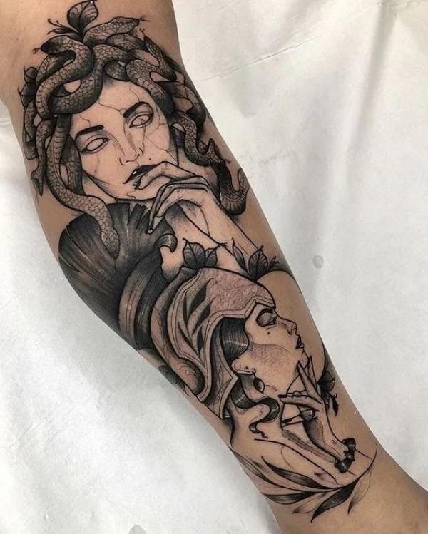 120 Medusa Tattoo Designs with Meaning