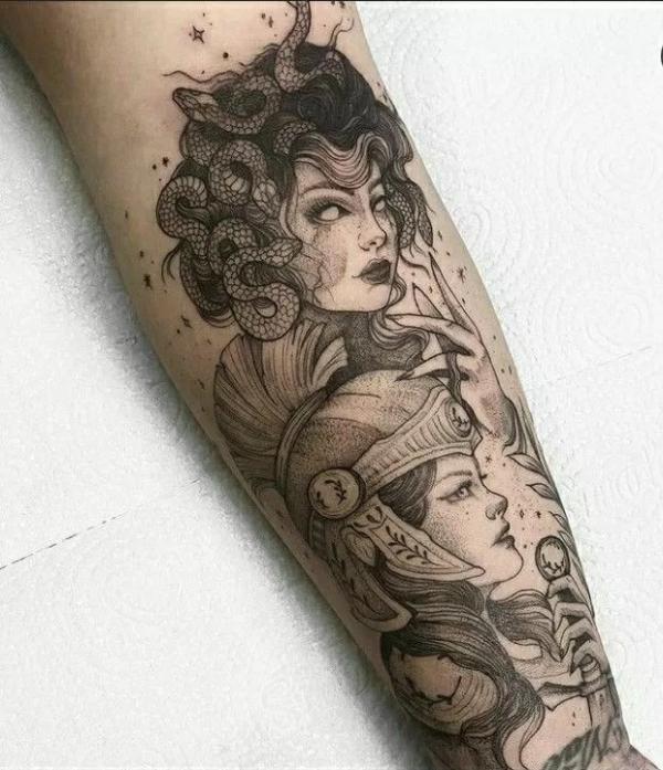 120 Medusa Tattoo Designs with Meaning