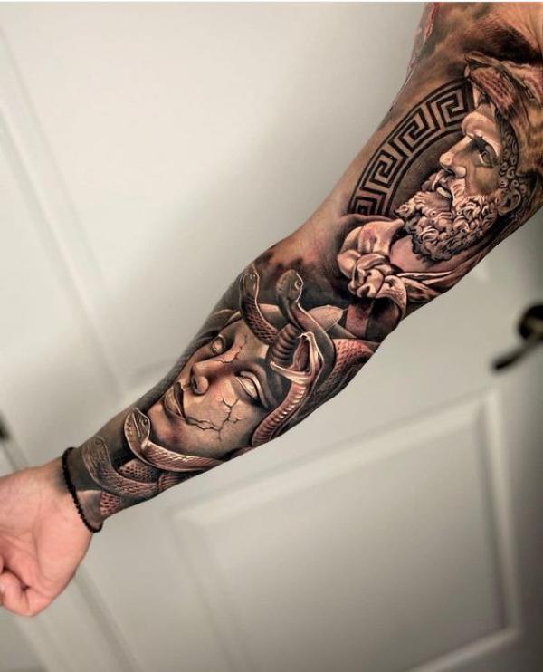 120 Medusa Tattoo Designs with Meaning