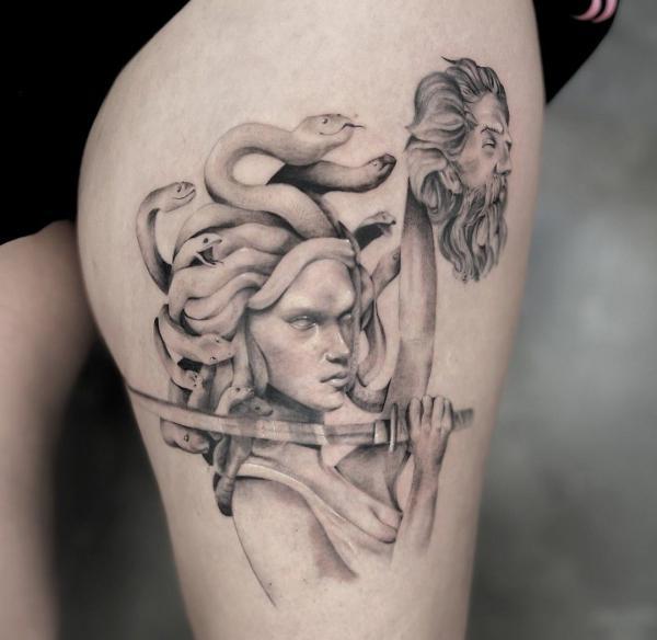 120 Medusa Tattoo Designs with Meaning