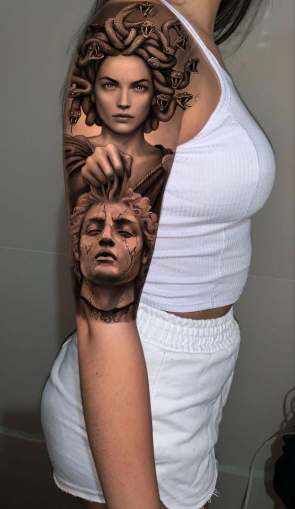 120 Medusa Tattoo Designs with Meaning
