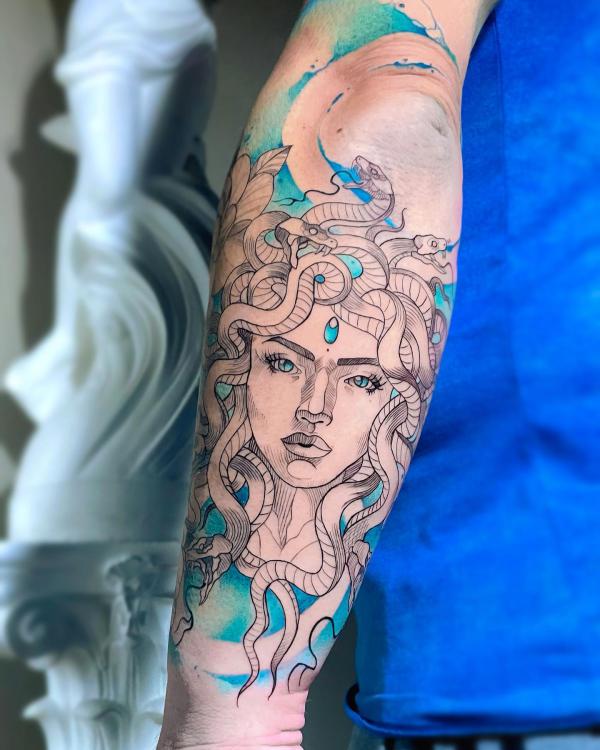 120 Medusa Tattoo Designs with Meaning