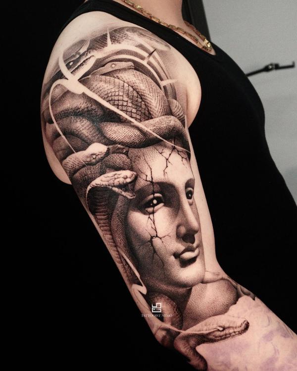 120 Medusa Tattoo Designs with Meaning