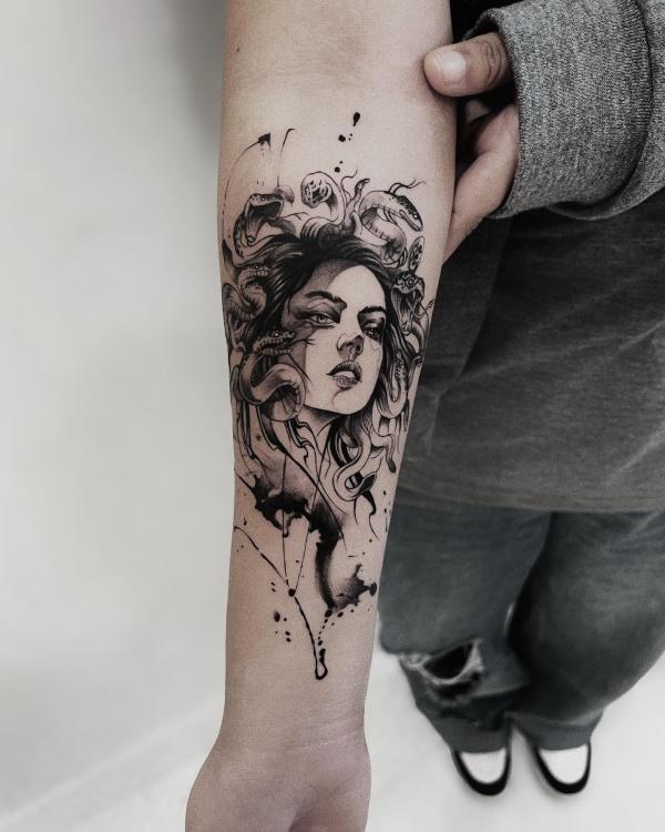 120 Medusa Tattoo Designs with Meaning
