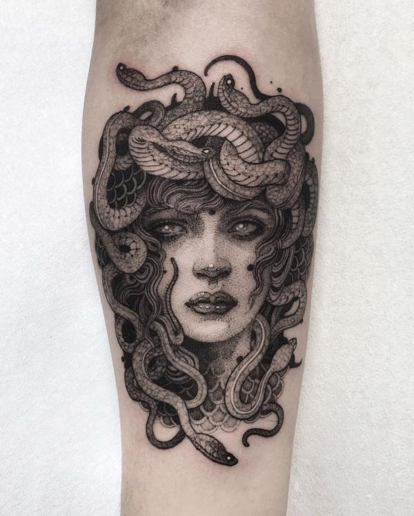 120 Medusa Tattoo Designs with Meaning