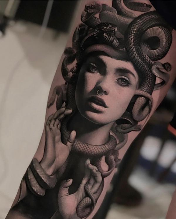 120 Medusa Tattoo Designs with Meaning