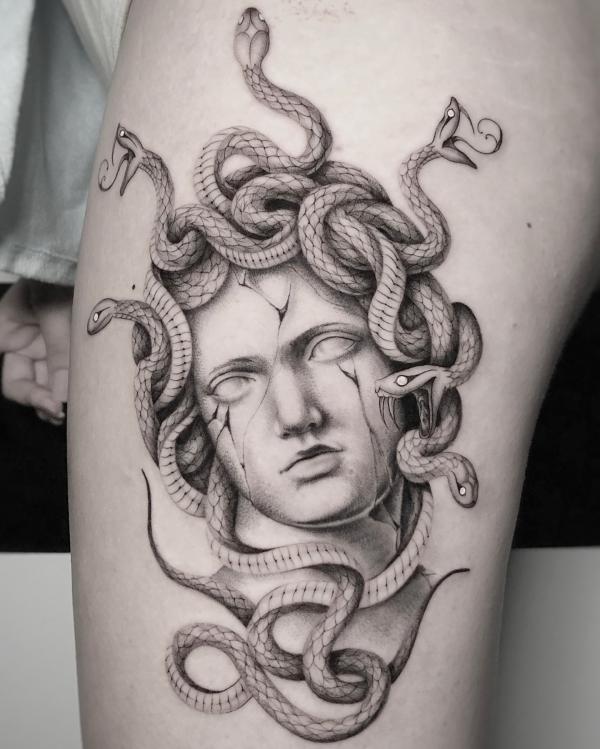120 Medusa Tattoo Designs with Meaning