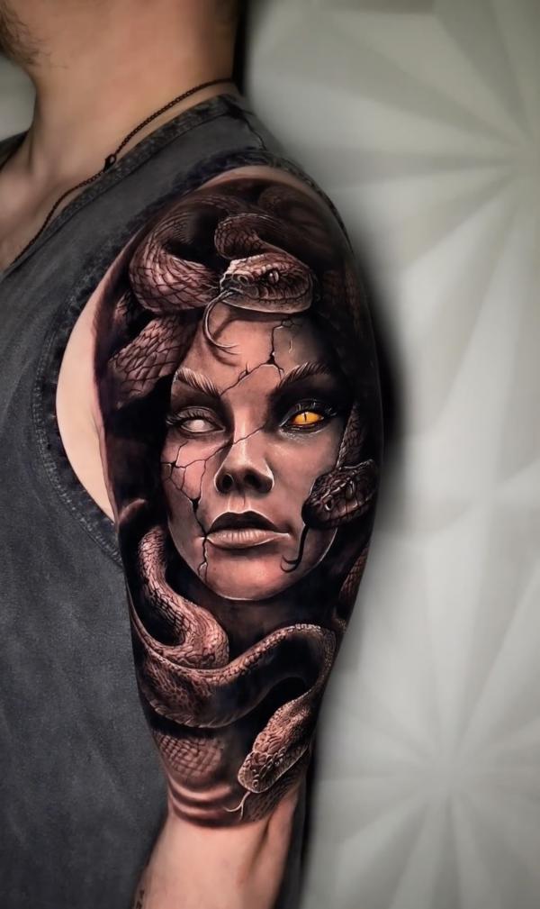 120 Medusa Tattoo Designs with Meaning