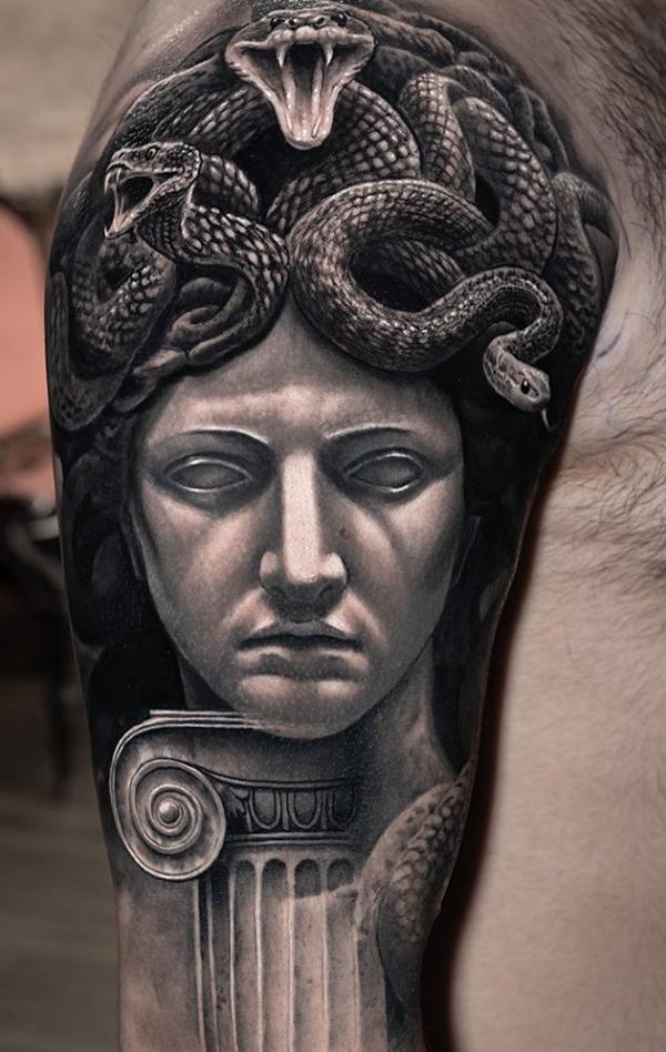 120 Medusa Tattoo Designs with Meaning