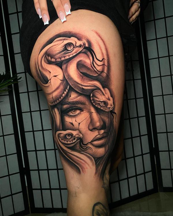 120 Medusa Tattoo Designs with Meaning
