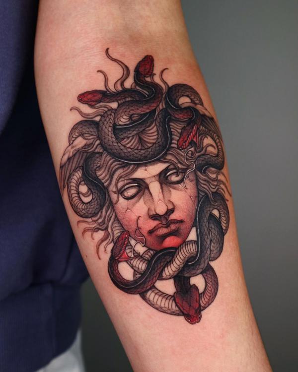 120 Medusa Tattoo Designs with Meaning