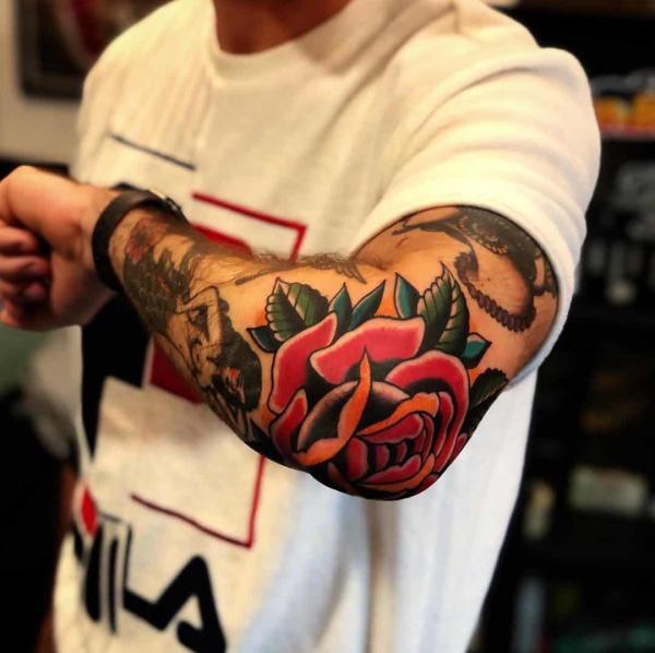 105 Elbow Tattoo Designs That Will Bend Your Mind