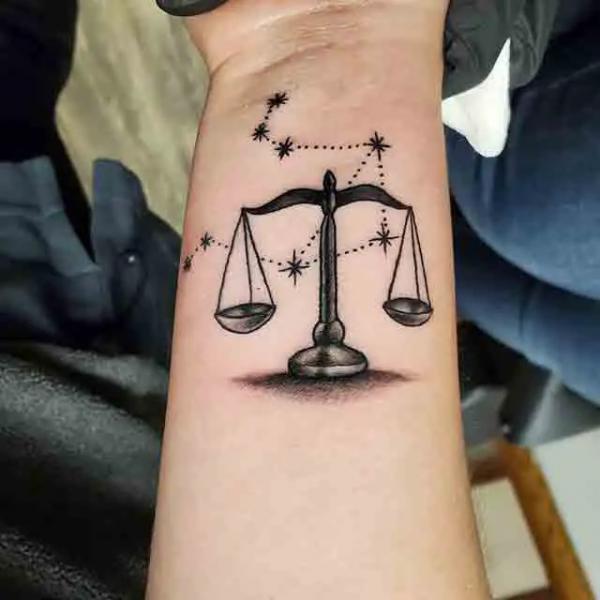 100 Libra Tattoo Ideas with Meaning