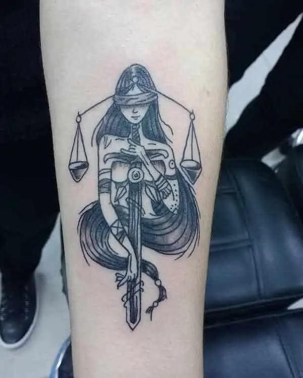 100 Libra Tattoo Ideas with Meaning