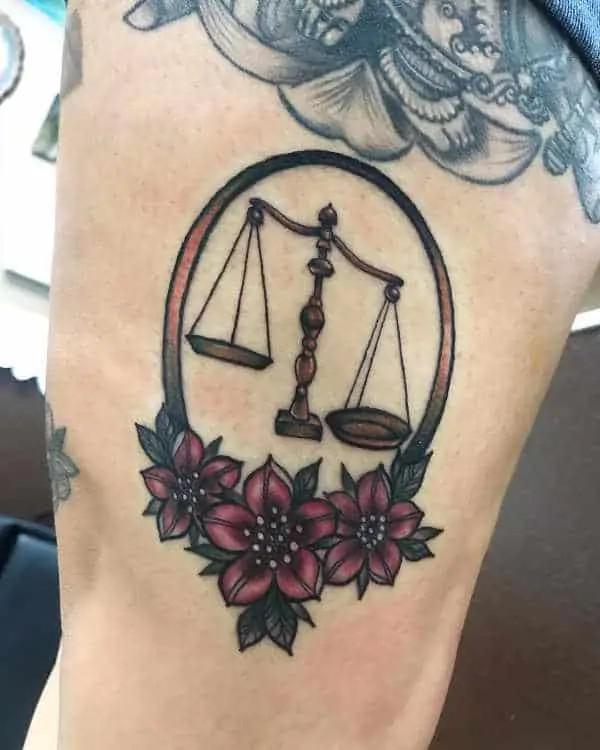 100 Libra Tattoo Ideas with Meaning