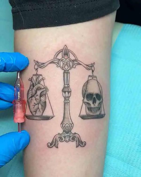 100 Libra Tattoo Ideas with Meaning