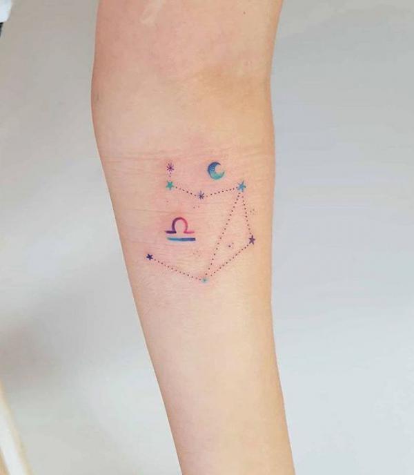 100 Libra Tattoo Ideas with Meaning