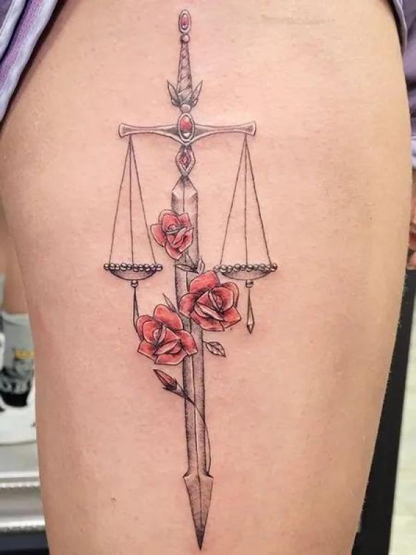 100 Libra Tattoo Ideas with Meaning