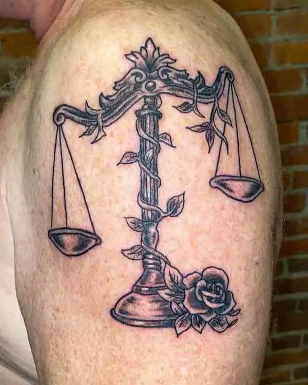 100 Libra Tattoo Ideas with Meaning