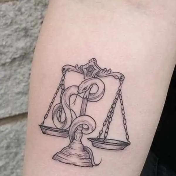 100 Libra Tattoo Ideas with Meaning