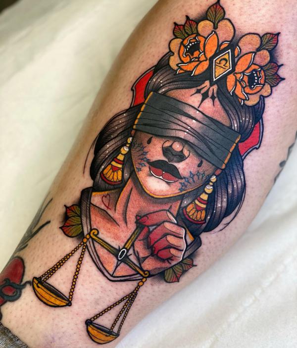 100 Libra Tattoo Ideas with Meaning