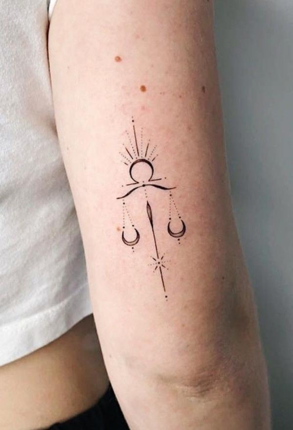 100 Libra Tattoo Ideas with Meaning