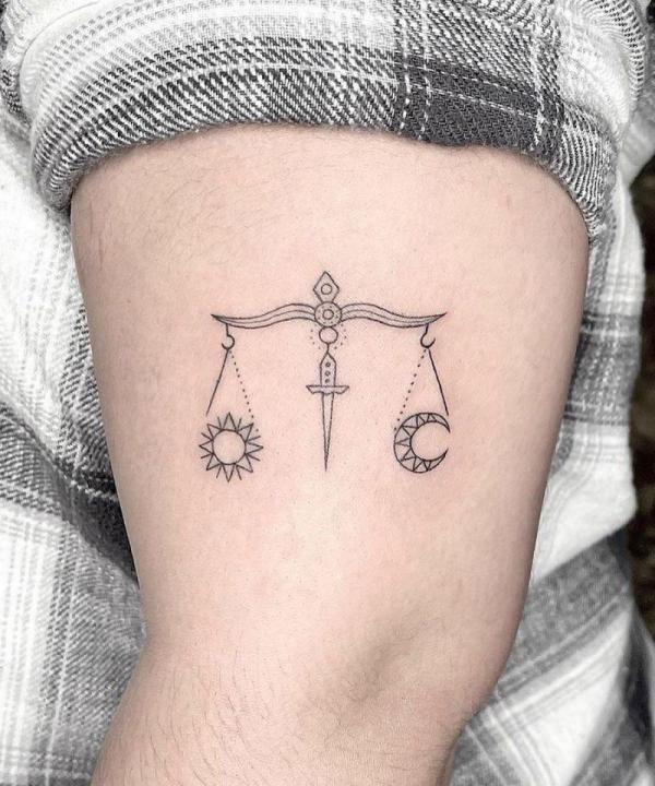100 Libra Tattoo Ideas with Meaning
