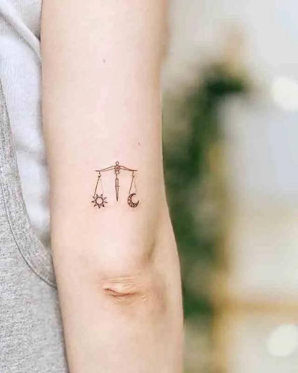 100 Libra Tattoo Ideas with Meaning
