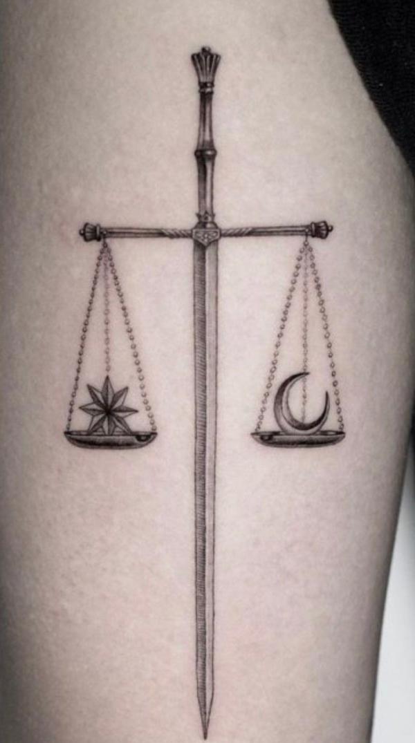 100 Libra Tattoo Ideas with Meaning
