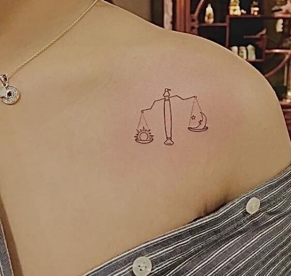 100 Libra Tattoo Ideas with Meaning