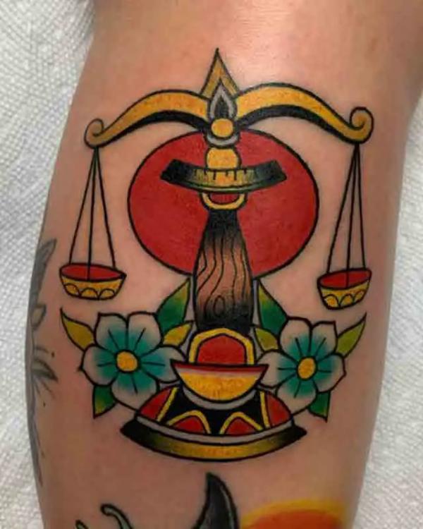 100 Libra Tattoo Ideas with Meaning