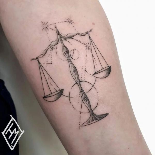 100 Libra Tattoo Ideas with Meaning