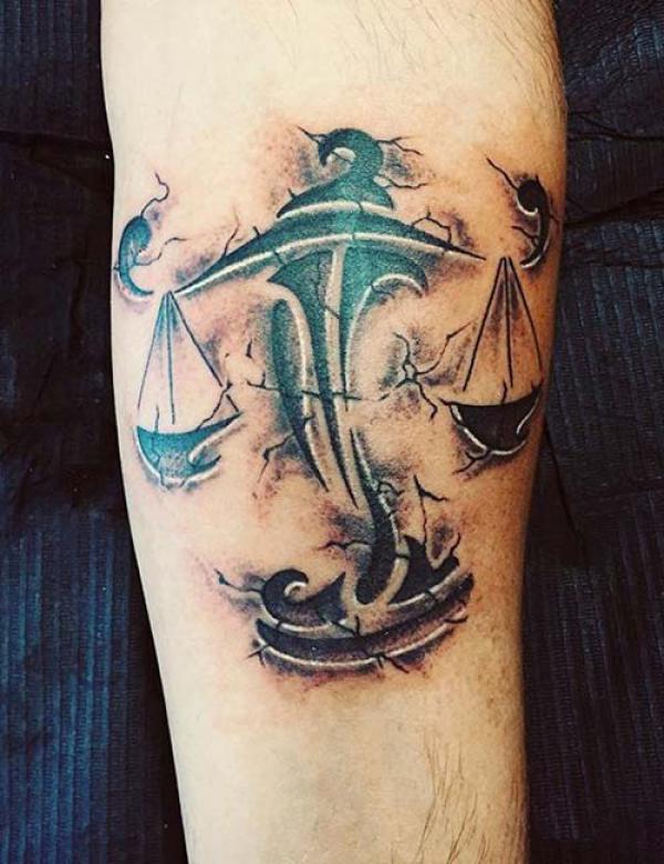 100 Libra Tattoo Ideas with Meaning