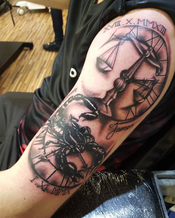 100 Libra Tattoo Ideas with Meaning
