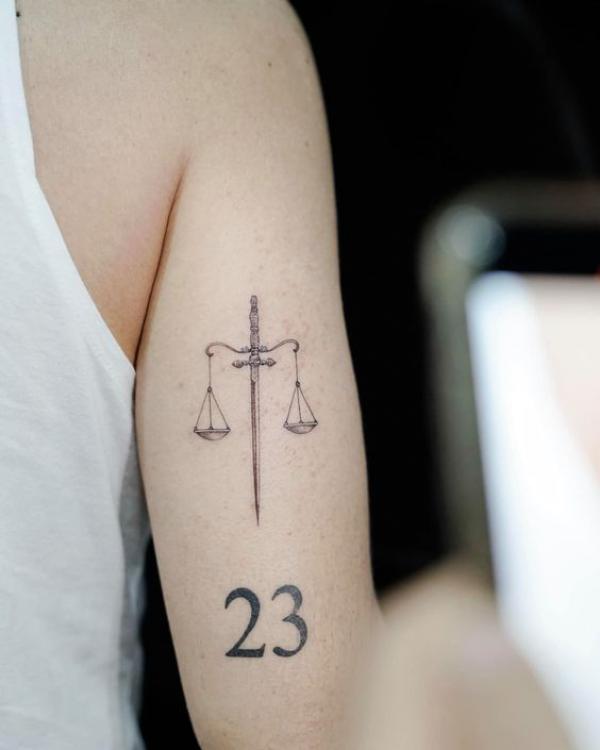 100 Libra Tattoo Ideas with Meaning