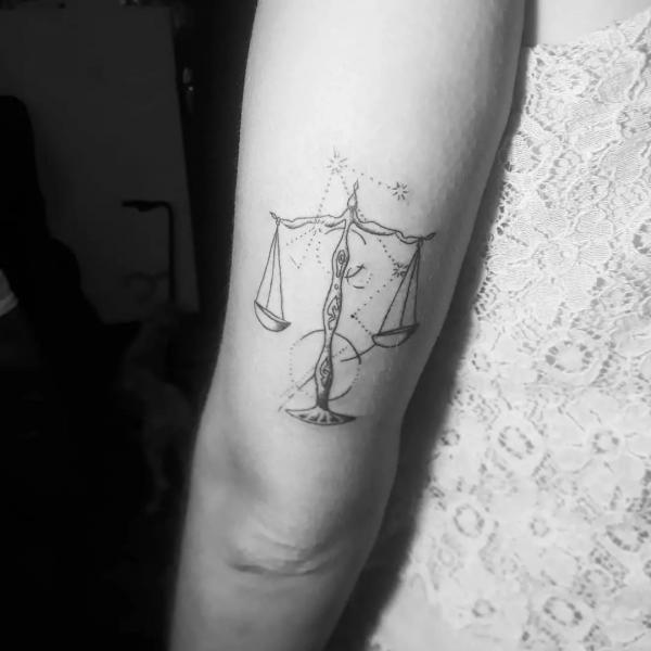 100 Libra Tattoo Ideas with Meaning