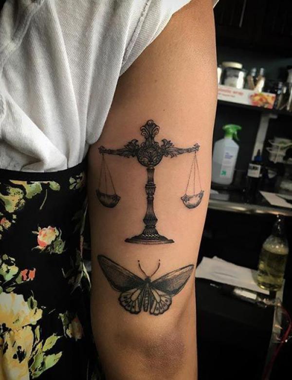 100 Libra Tattoo Ideas with Meaning