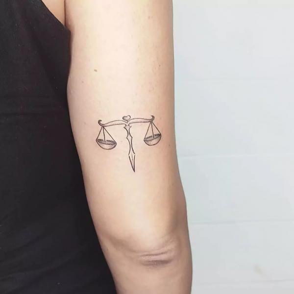 100 Libra Tattoo Ideas with Meaning