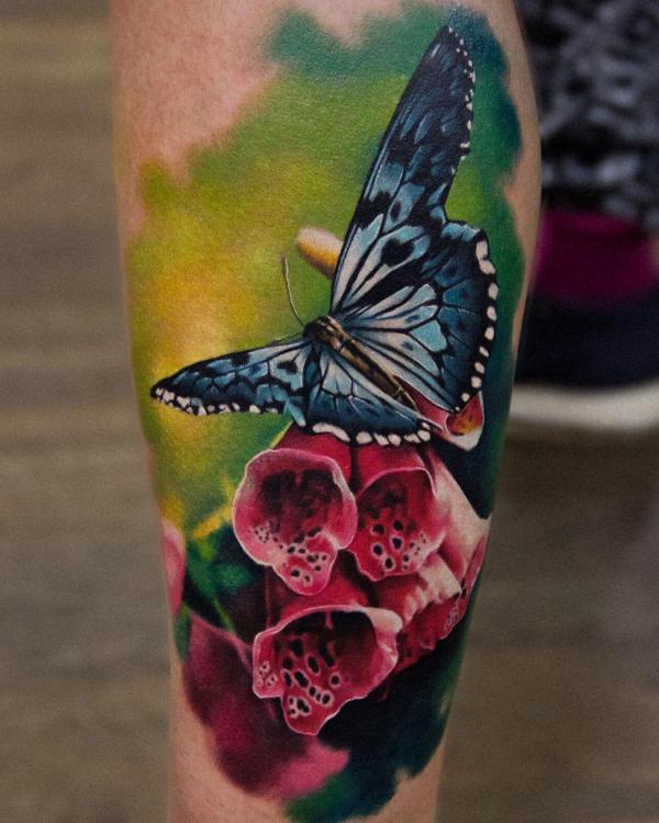 60 Foxglove Tattoo Designs with Meaning