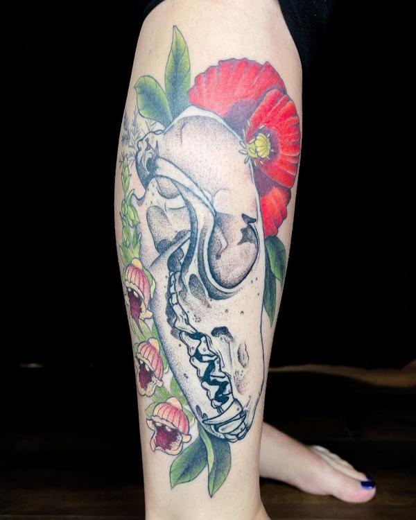 60 Foxglove Tattoo Designs with Meaning