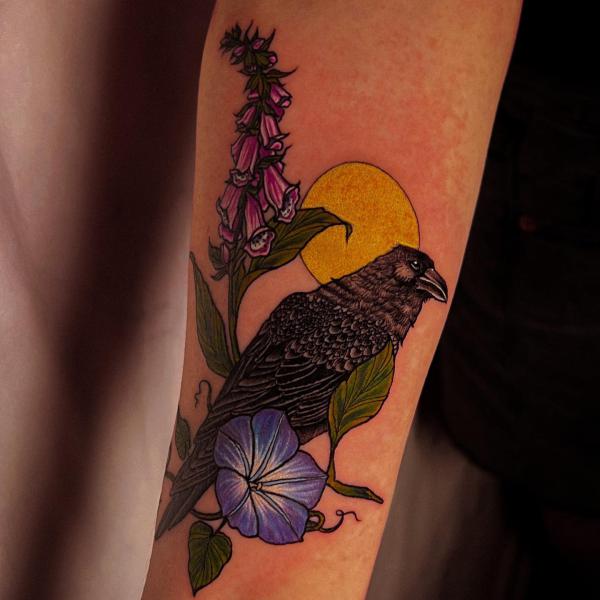 60 Foxglove Tattoo Designs with Meaning