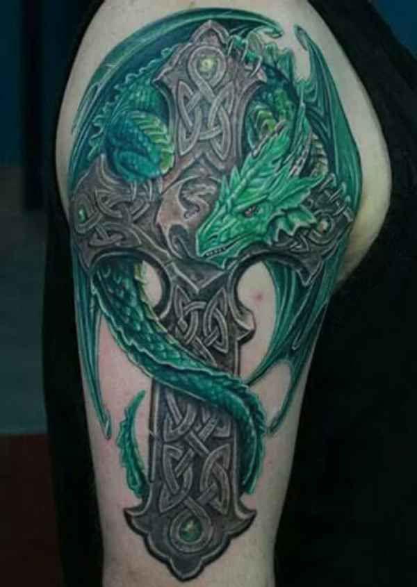 100 Celtic Cross Tattoo Designs with Meaning