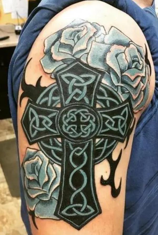 100 Celtic Cross Tattoo Designs with Meaning