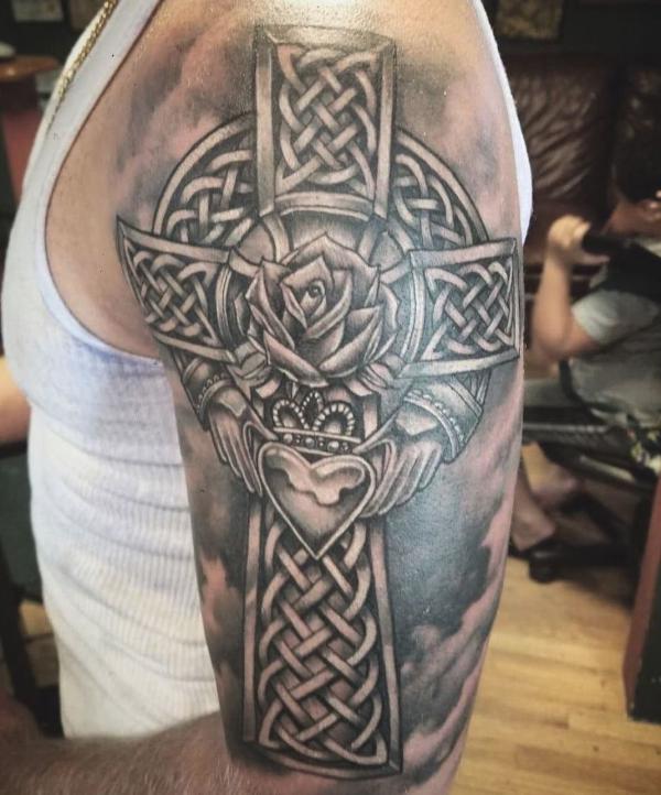 100 Celtic Cross Tattoo Designs with Meaning